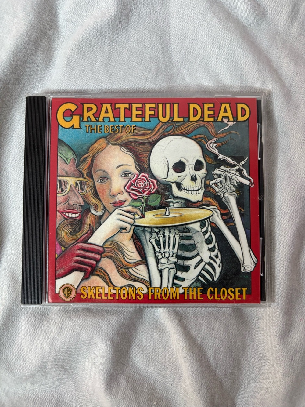 vintage 1974 Grateful Dead CD The Best of Skeletons from the Closet